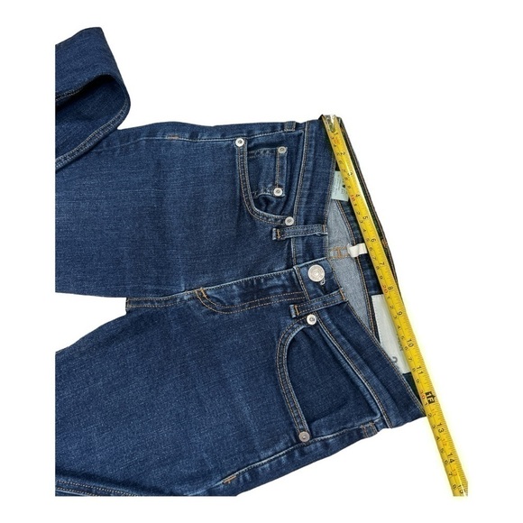 RAG & BONE Heritage Indigo Denim High-Rise Slim Fit Ankle Skinny Jeans size 24 - Picture 13 of 13
